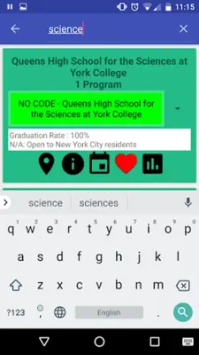 NYC High Schools android App screenshot 0