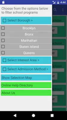 NYC High Schools android App screenshot 3